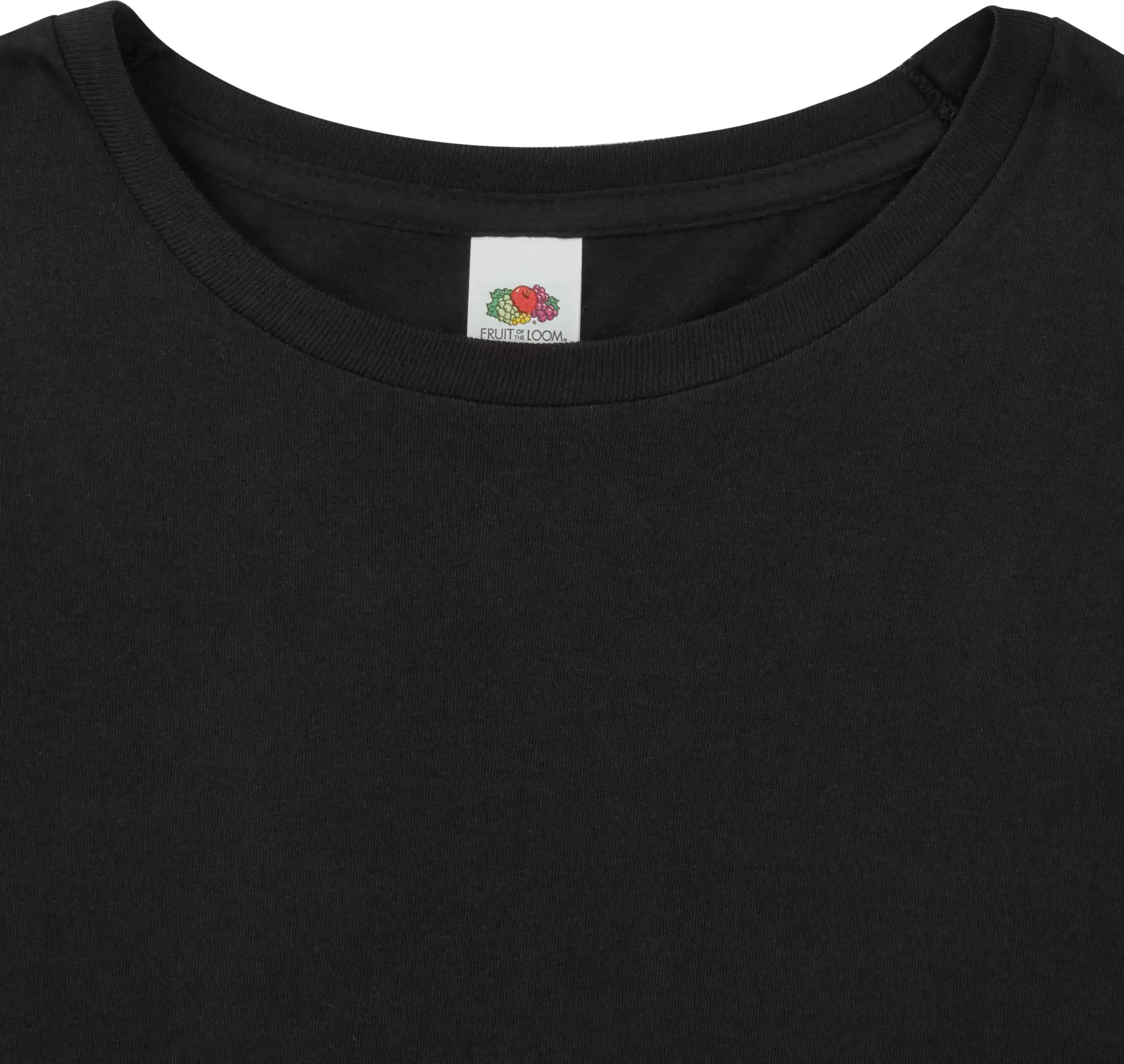 fruit-of-the-loom-61-446-0-iconic-150-long-sleeve-t-shirt-black-7 F.O.L. Iconic 150 Classic Long Sleeve T