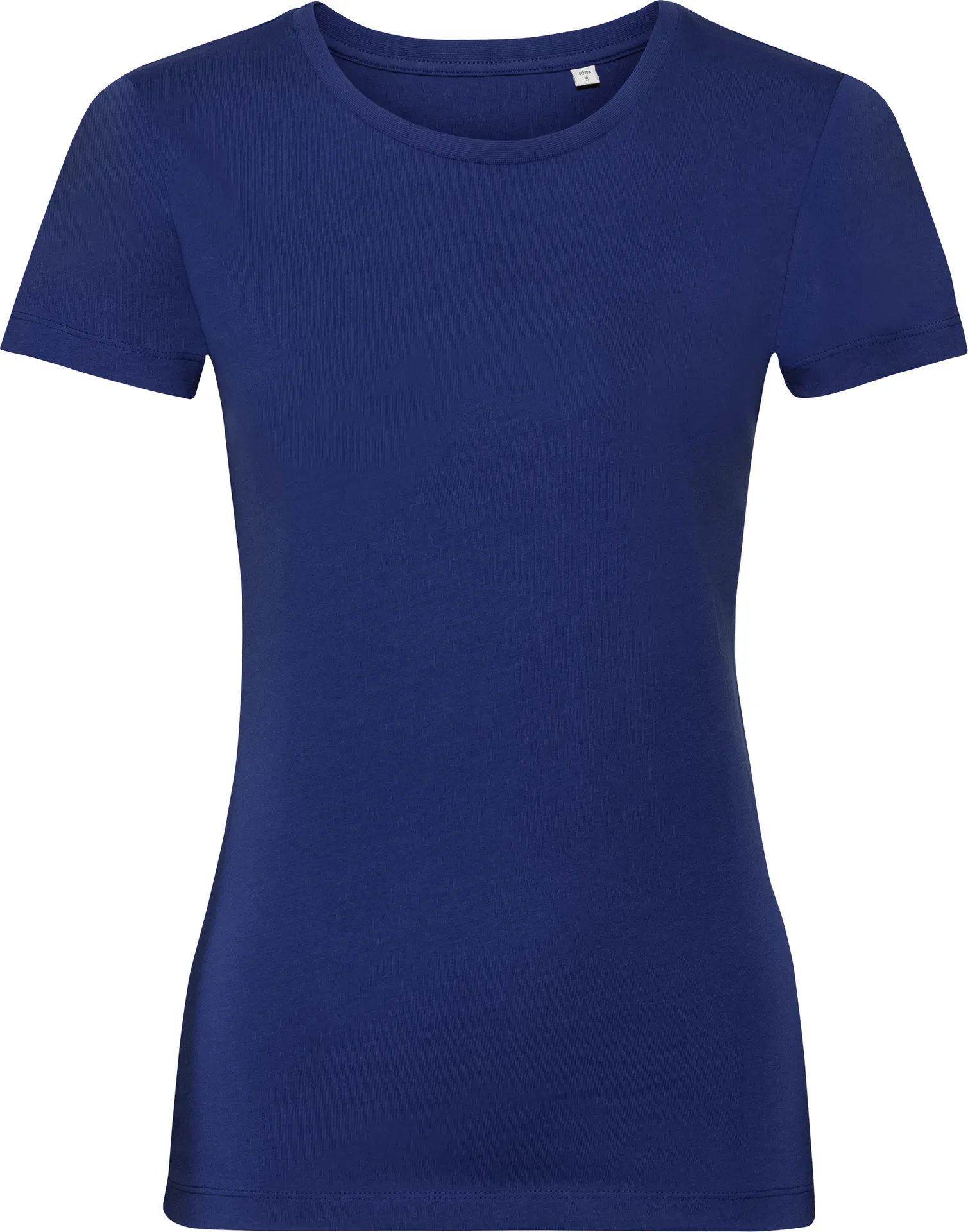 russell-r108f-ladies-pure-organic-t-shirt-brightroyal-front-2 Russell Ladies Authentic Tee Pure Organic