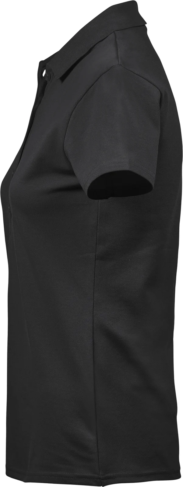 tee-jays-145-womens-luxury-stretch-poloshirt-black-left-2 Tee Jays Ladies` Luxury Stretch Polo