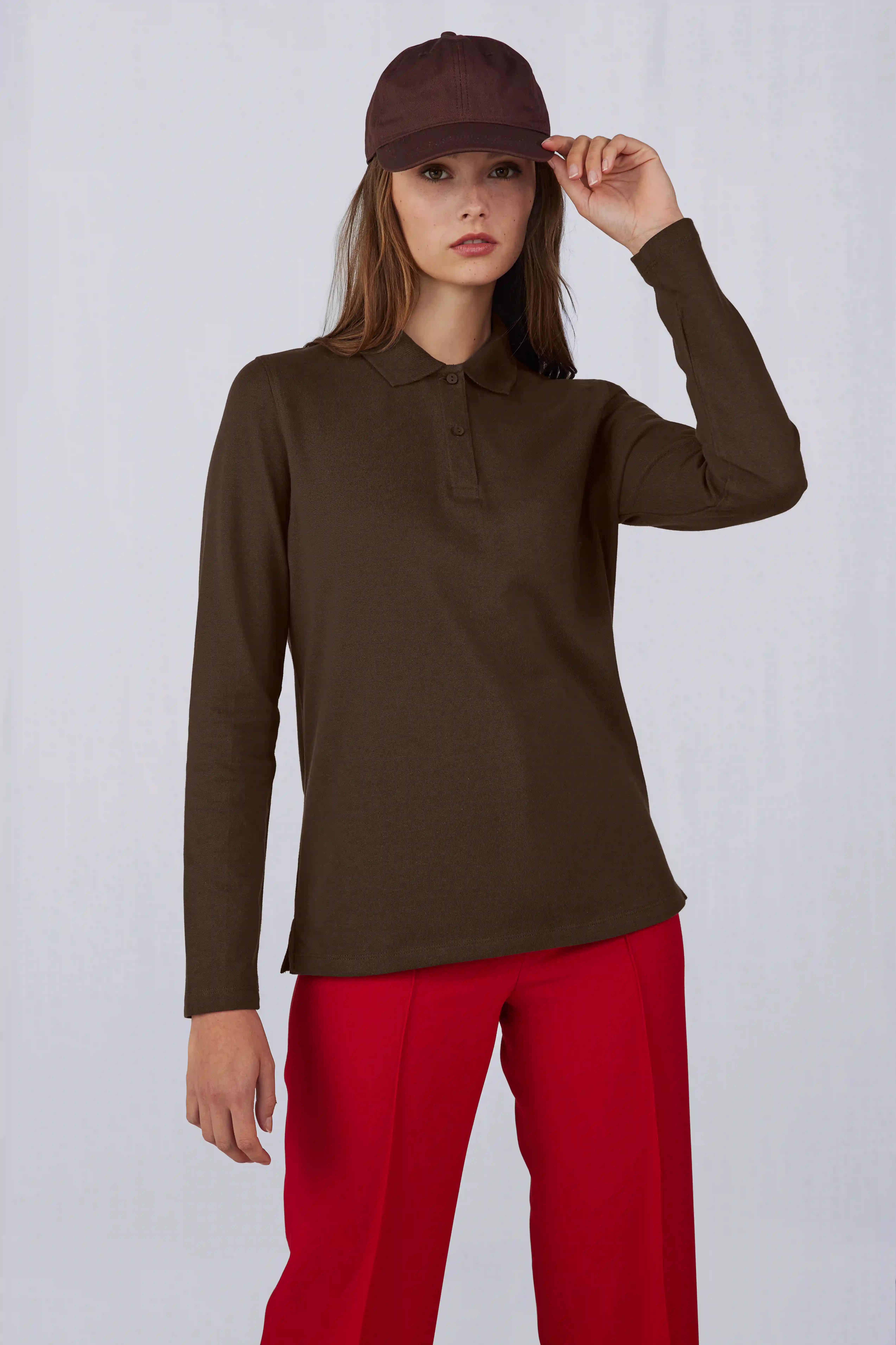 B&C My Polo 210 Long Sleeve Women