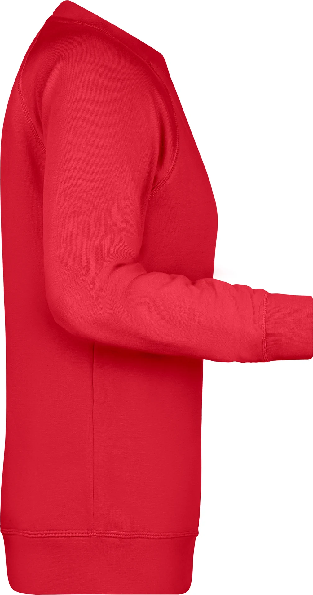 JN8021-ladies-sweatshirt-red-right-6 James & Nicholson Ladies Sweat