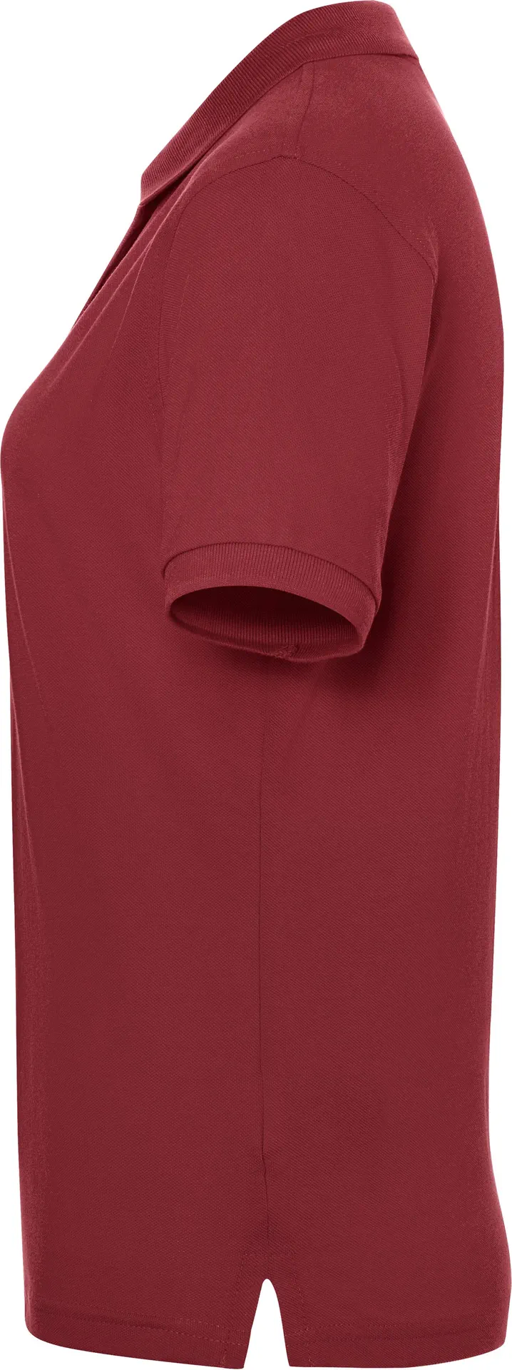 jn071-classic-poloshirt-ladies-wine-left-4 James & Nicholson Ladies Classic Polo