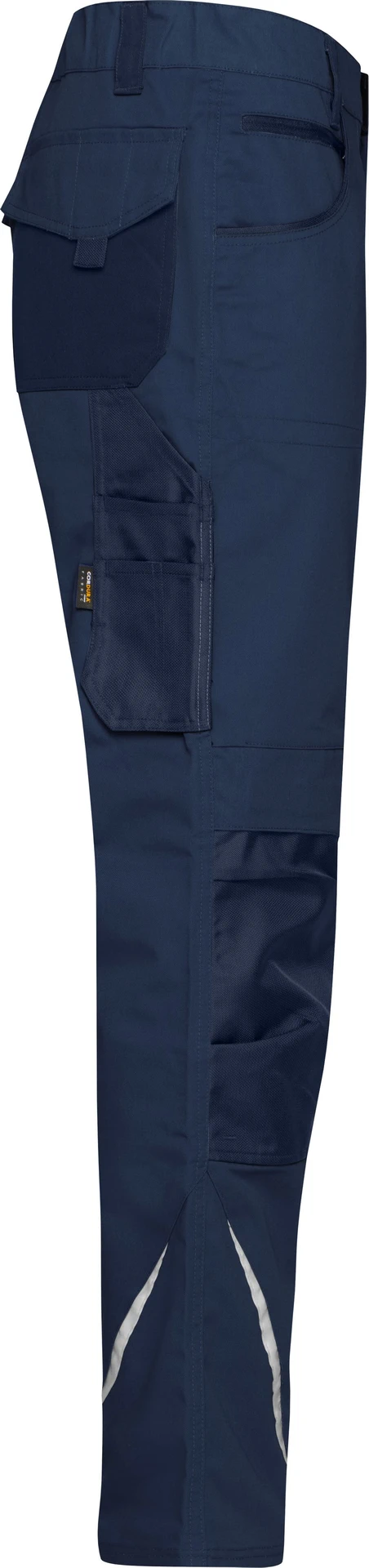 jn832-workwear-pants-navy-navy-right-6 James & Nicholson Workwear Arbeitshose Strong