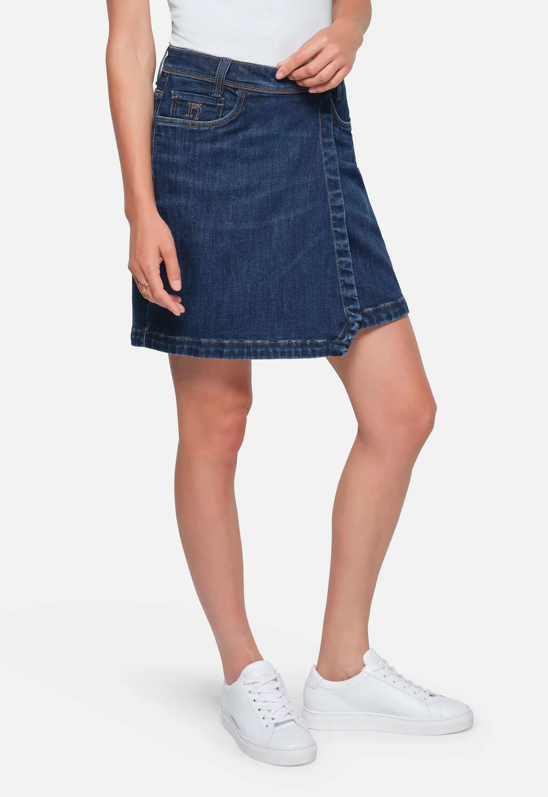 HAKRO Damen 5-Pocket-Jeansskort X-Stretch 732 ECO HAKRO Damen 5-Pocket-Jeansskort X-Stretch 732 ECO