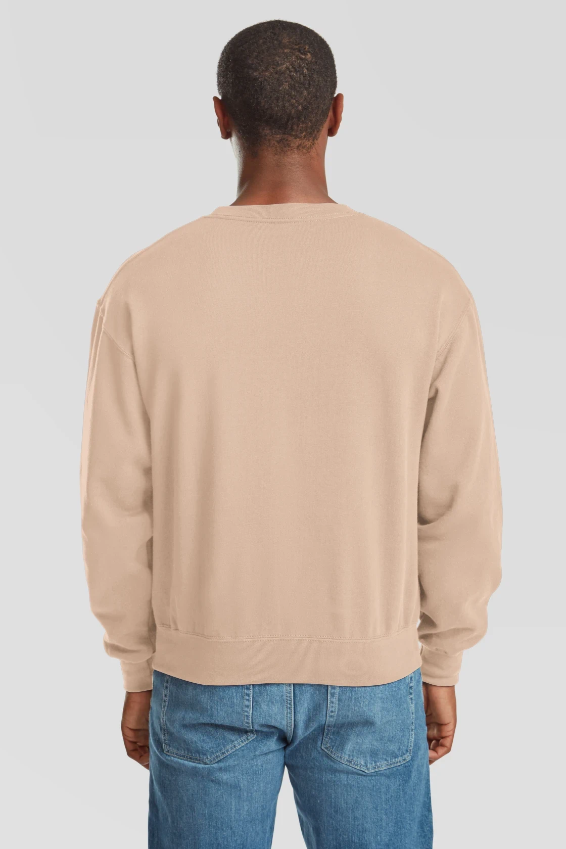 fruit-of-the-loom-62-276-0-supercotton-sweatshirt-desertsand-model-2 F.O.L Supercotton™ Sweat