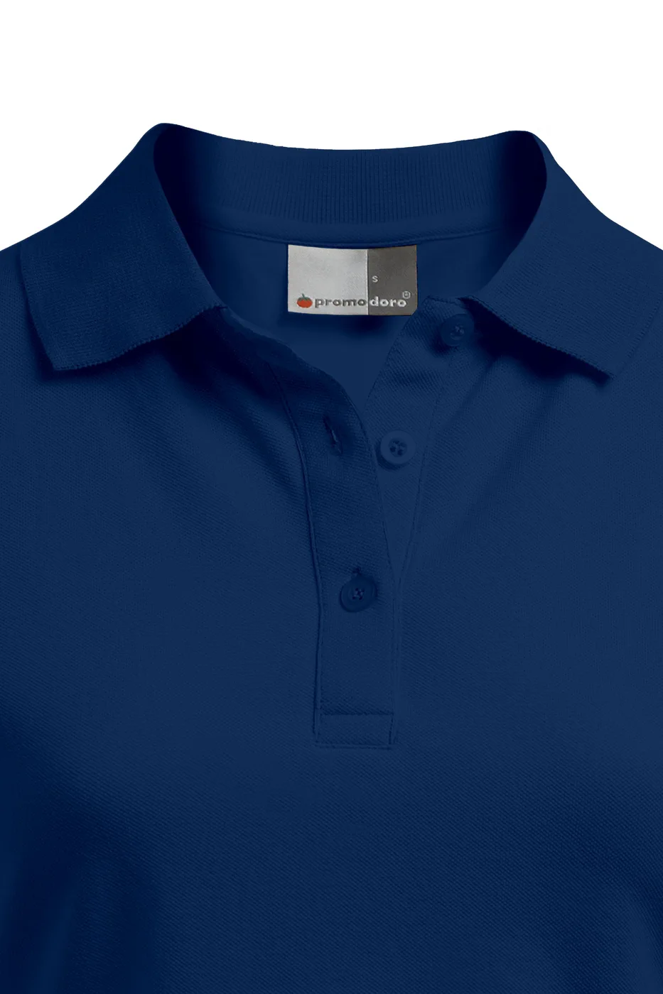 promodoro-4150-womens-polo-navy-detail-7 Promodoro Women's Polo 92/8