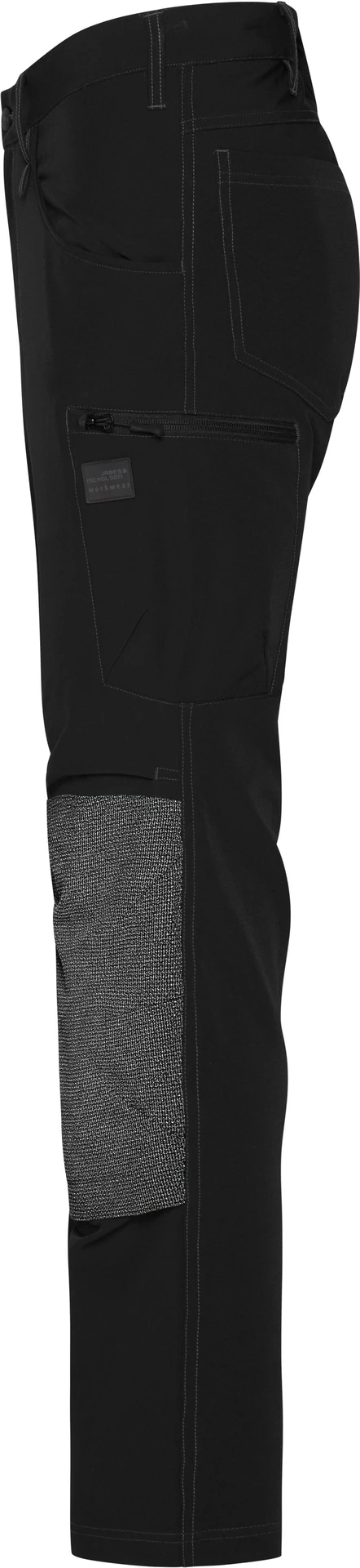James & Nicholson Workwear Pants 4-Way Stretch Slim Line