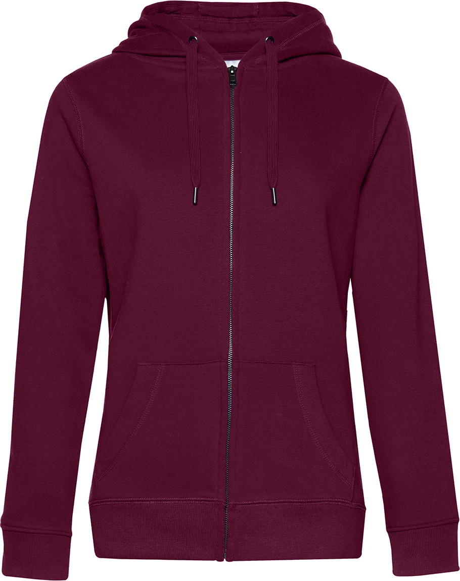 BC-WW03Q-Queen-zipped-hood-women-darkcherry-0 B&C Queen Zipped Hood Jacket Women