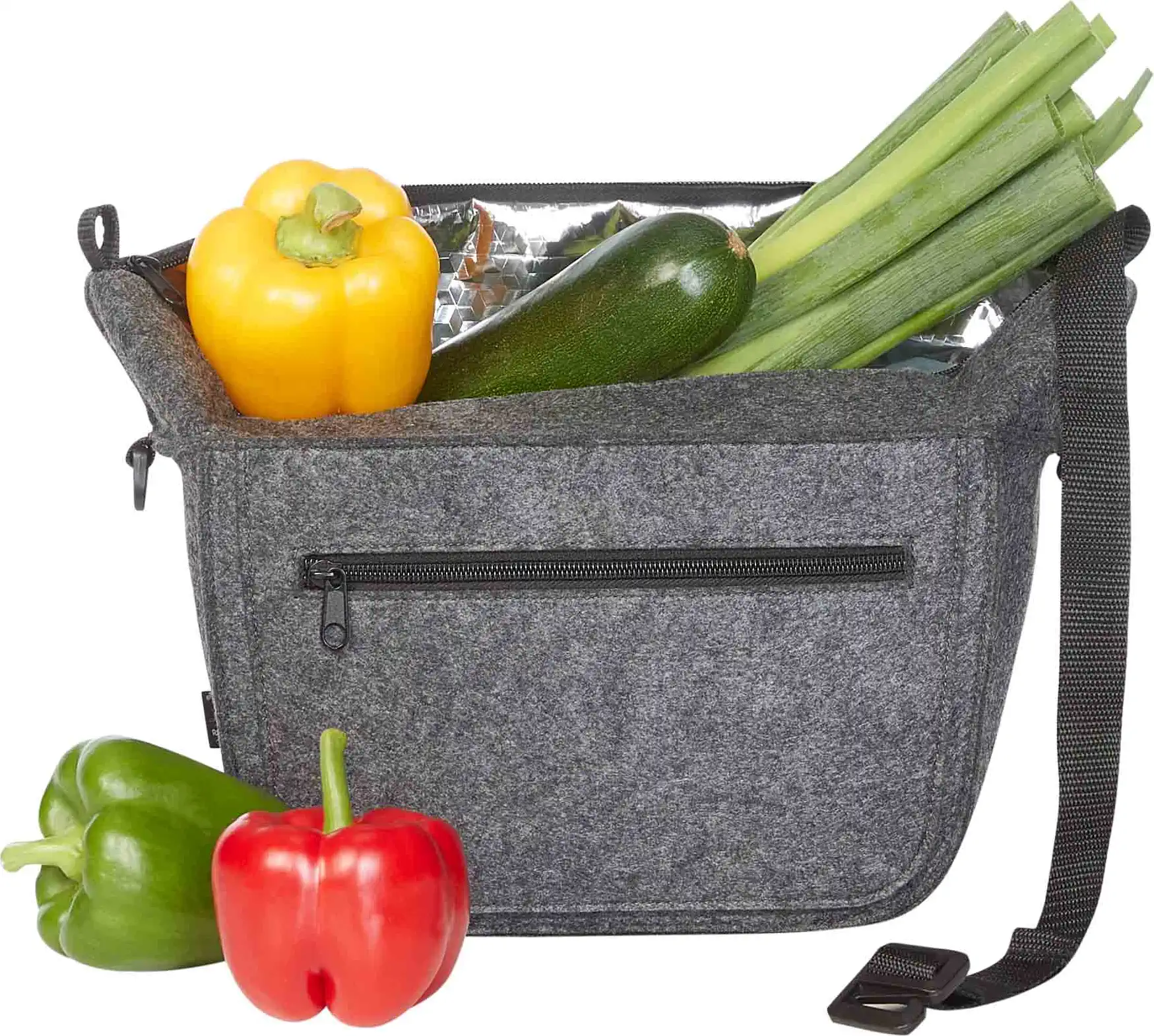 HALFAR Felt Lunchbag Softbasket