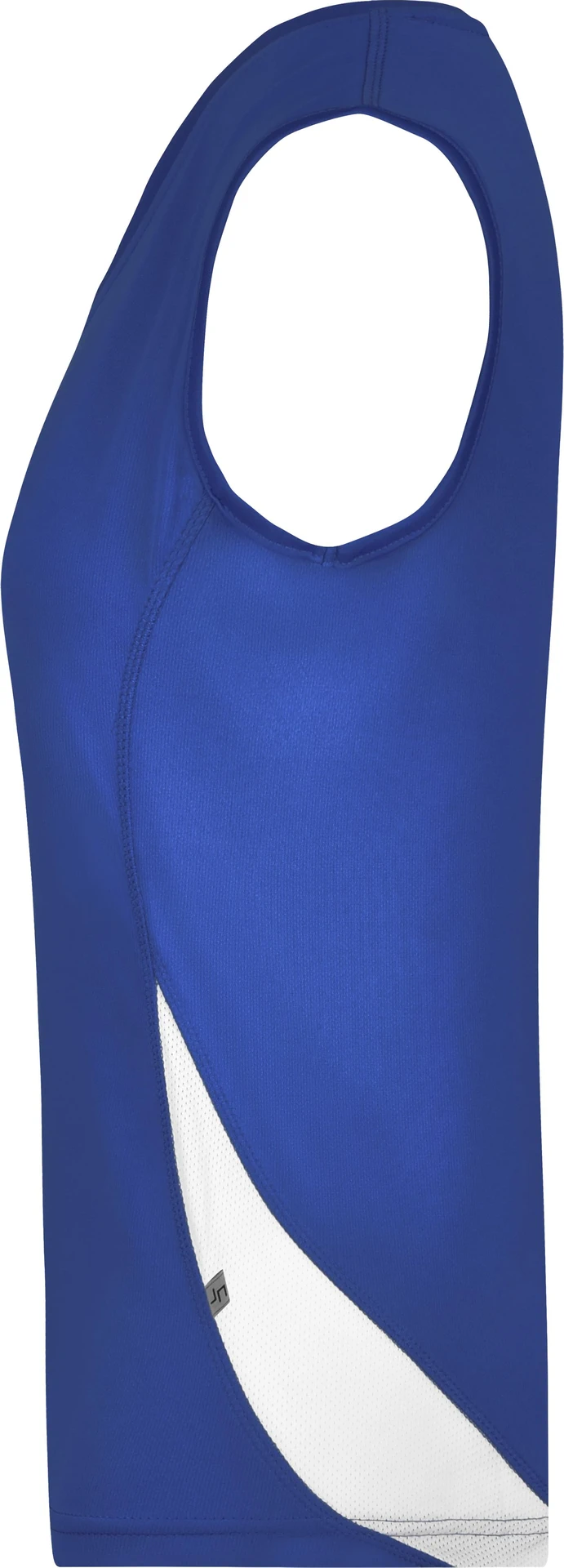 jn315-ladies-running-tank-royal-white-left-4 James & Nicholson Ladies Running Tank