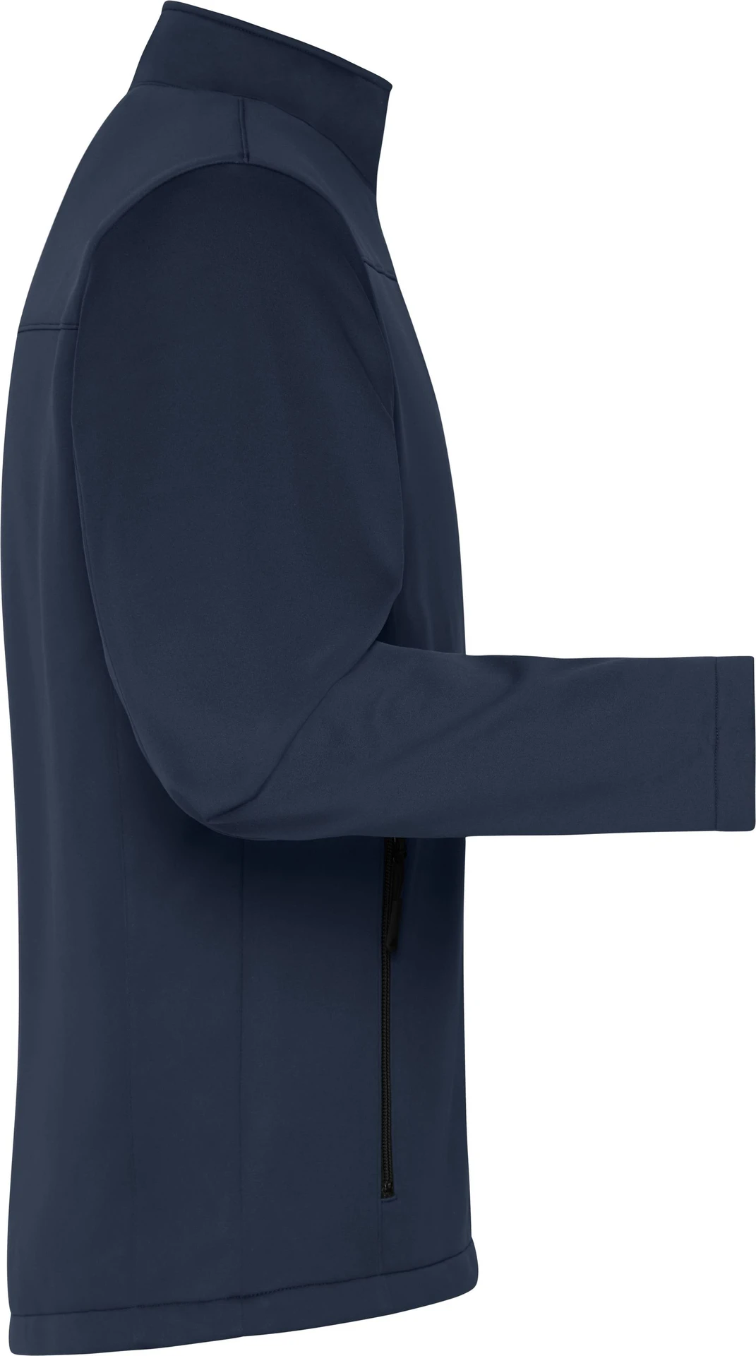 jn1172-mens-softshell-jacket-navy-right-6 James & Nicholson Men's Softshell Jacket