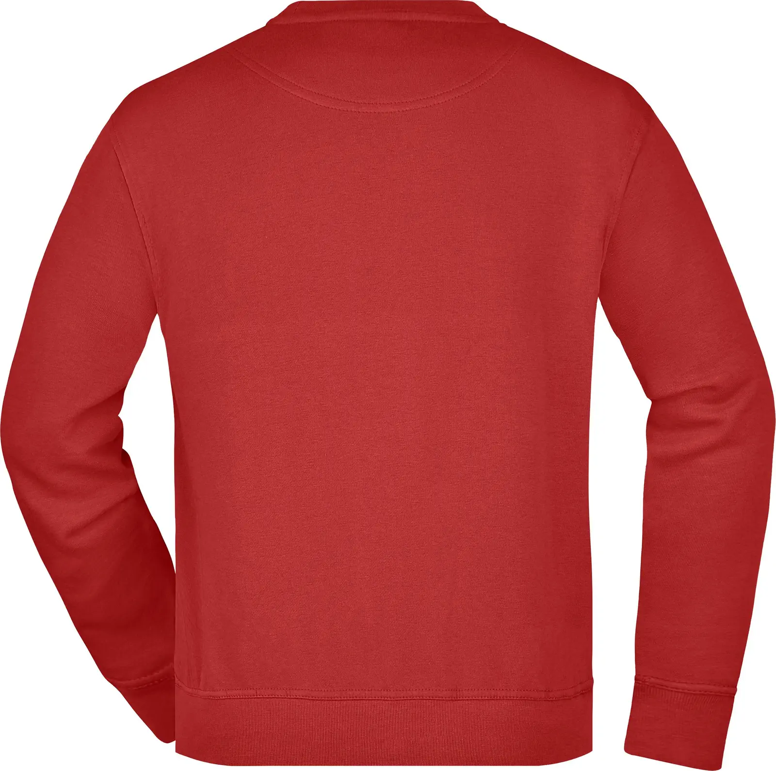 jn840-workwear-sweatshirt-wine-back-5 James & Nicholson Workwear Sweat