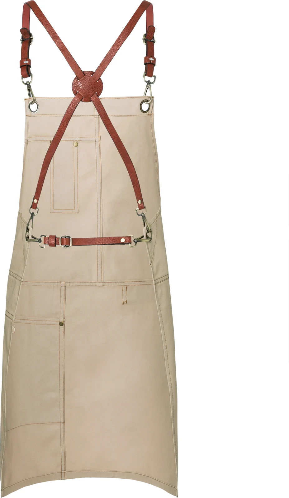 karlowsky-ls25-latzschuerze-urban-x-style-beige-back-5 KARLOWSKY Latzschürze Urban X-Style