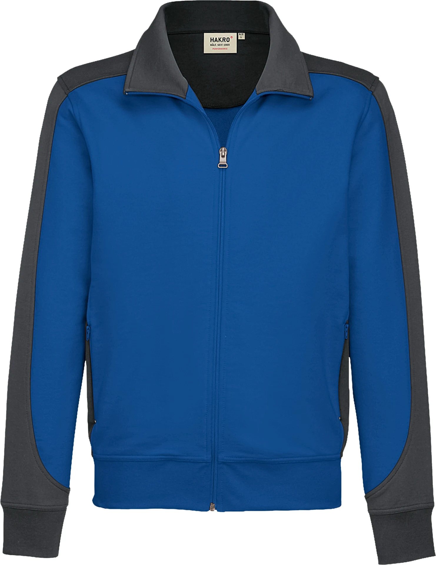 HAKRO Sweatjacke 477 Contrast Mikralinar®