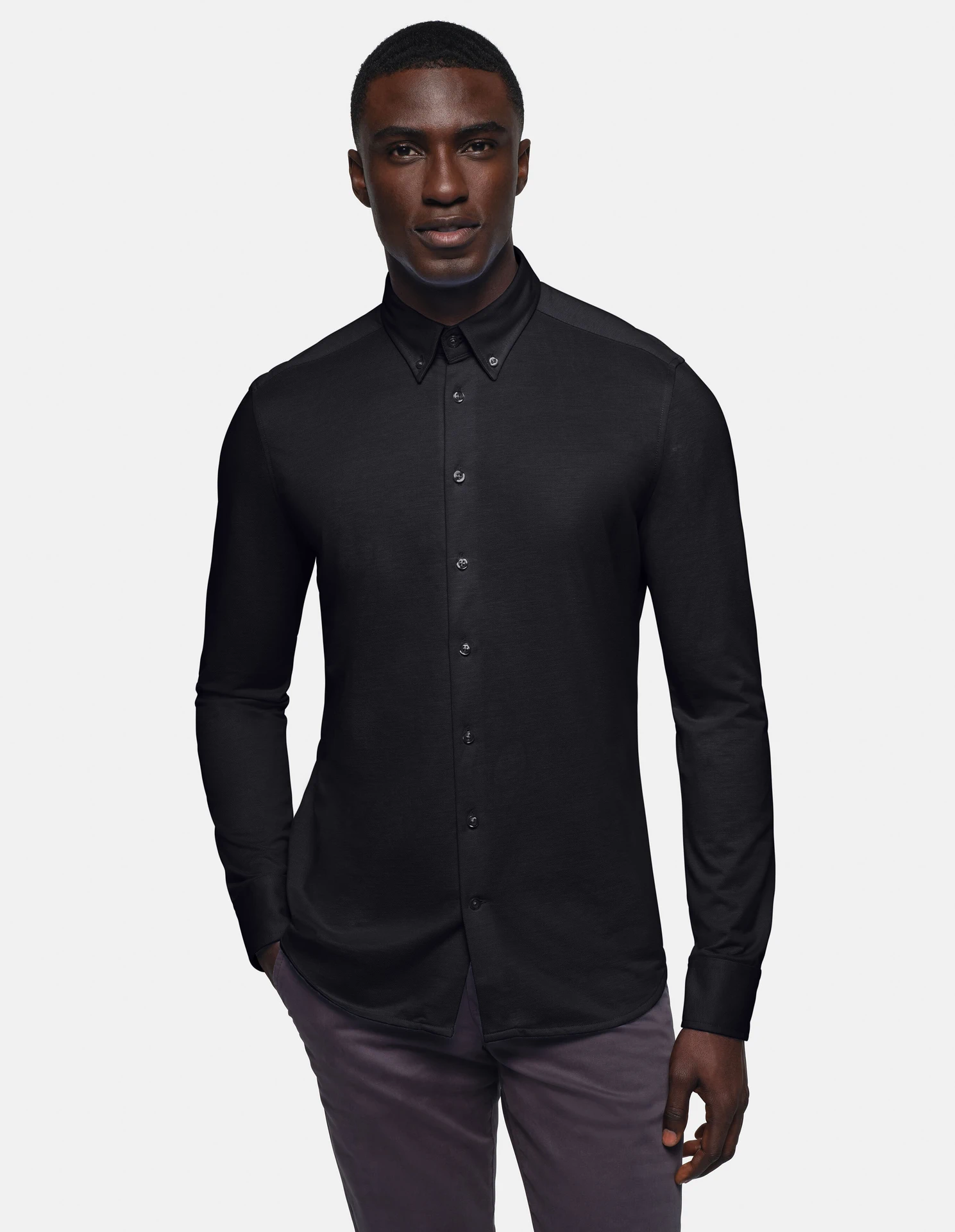 HAKRO Hemd 1/1 Arm 130 Natural Stretch regular