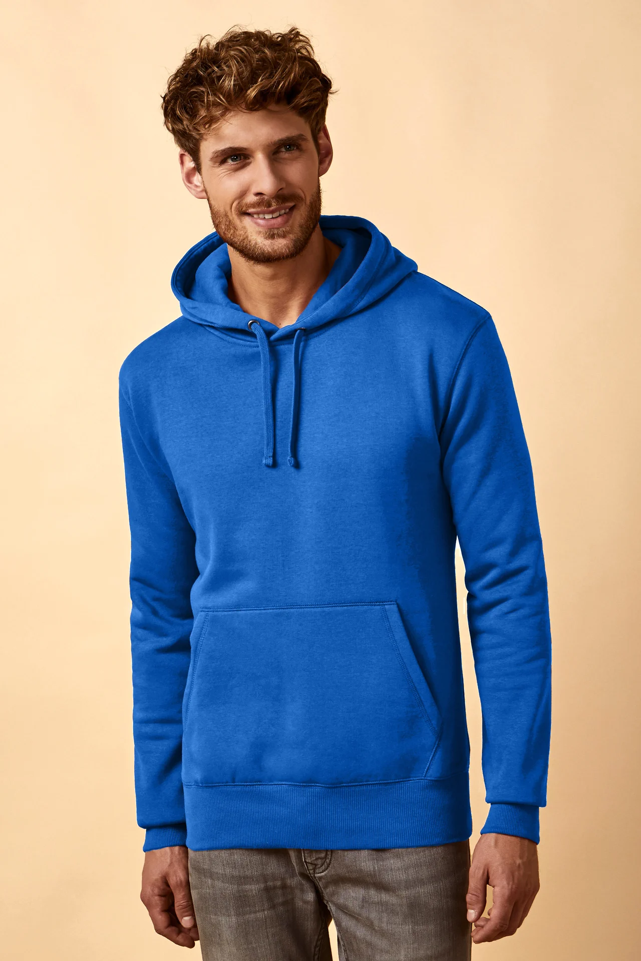 promodoro-1680-mens-hoody-sweater-azureblue-model-0 Promodoro X.O Men´s Hoody Sweater