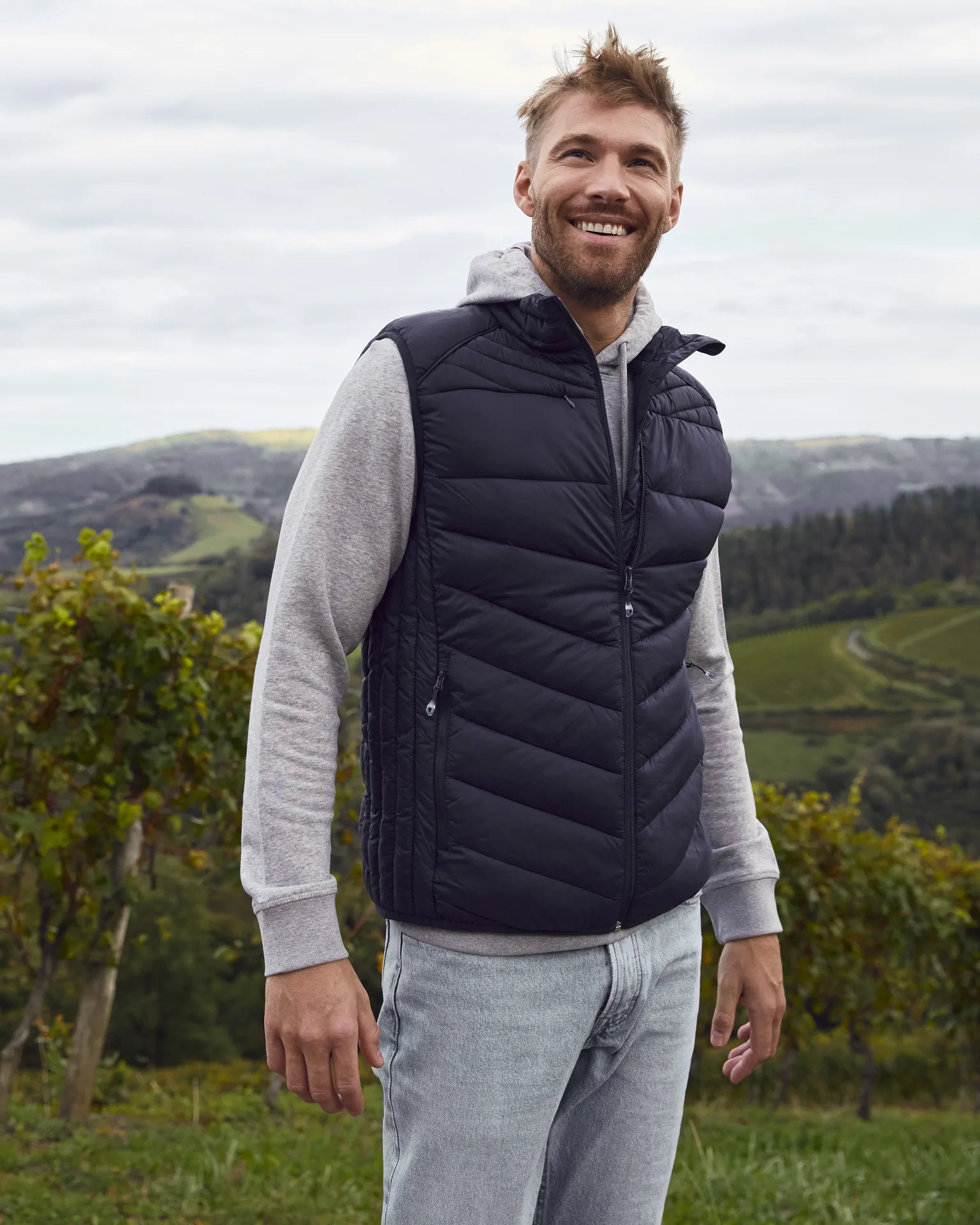 CLIQUE Herren Steppweste Idaho