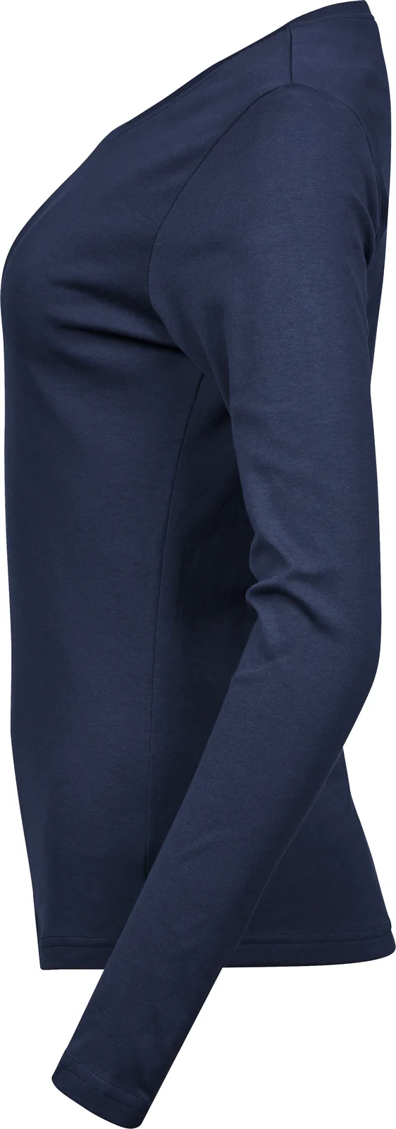 tee-jays-590-womens-long-sleeve-interlock-t-shirt-navy-left-2 Tee Jays Women's Long Sleeve Interlock Tee