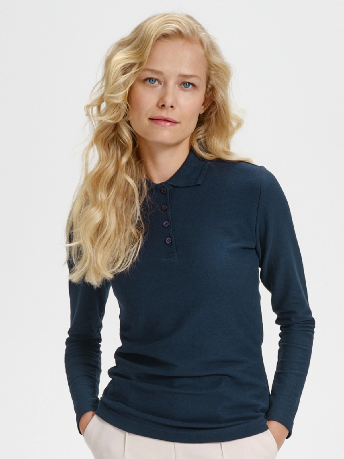 MALFINI Polohemd Damen Piqué Polo LS 231