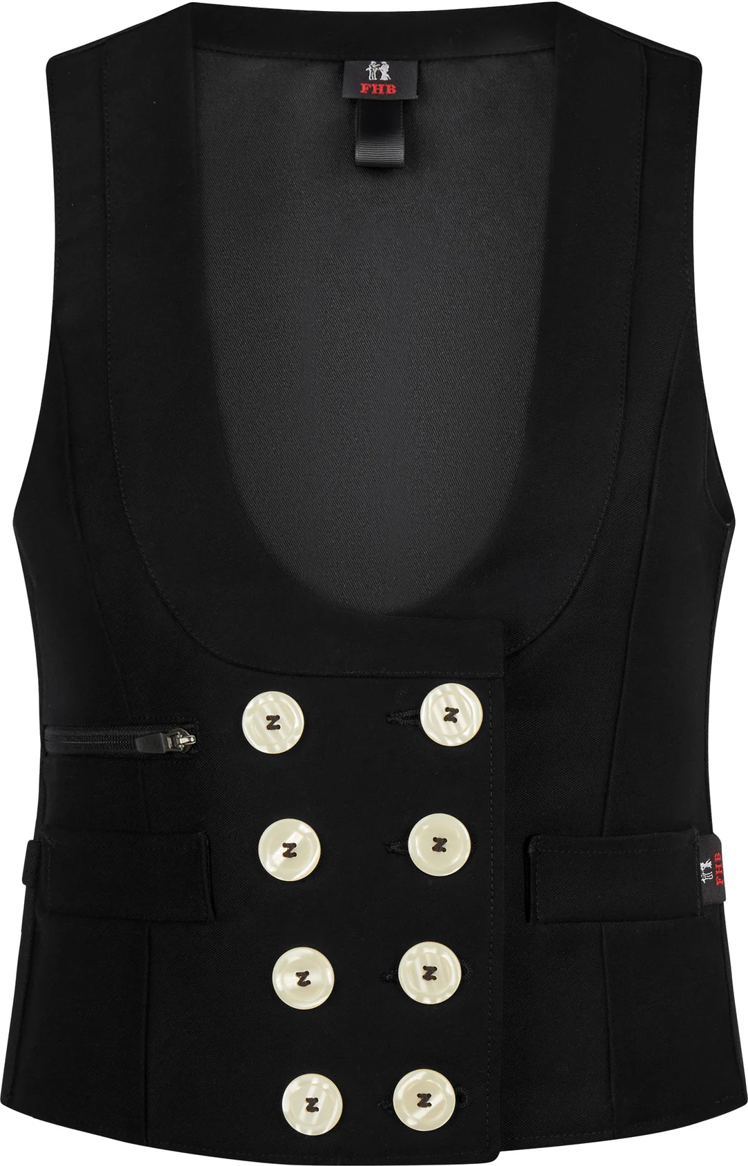 FHB Zunftweste KARLA Zwirn-Doppel-Pilot