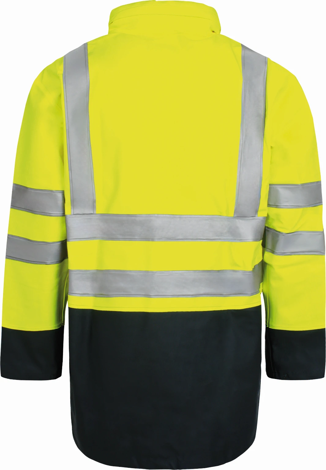 lyngsoe-arc-lr4055-multinorm-hi-vis-jacke-leuchtgelb-navy-2 Lyngsøe ARC-LR4055 Multinorm Hi-Vis Jacke
