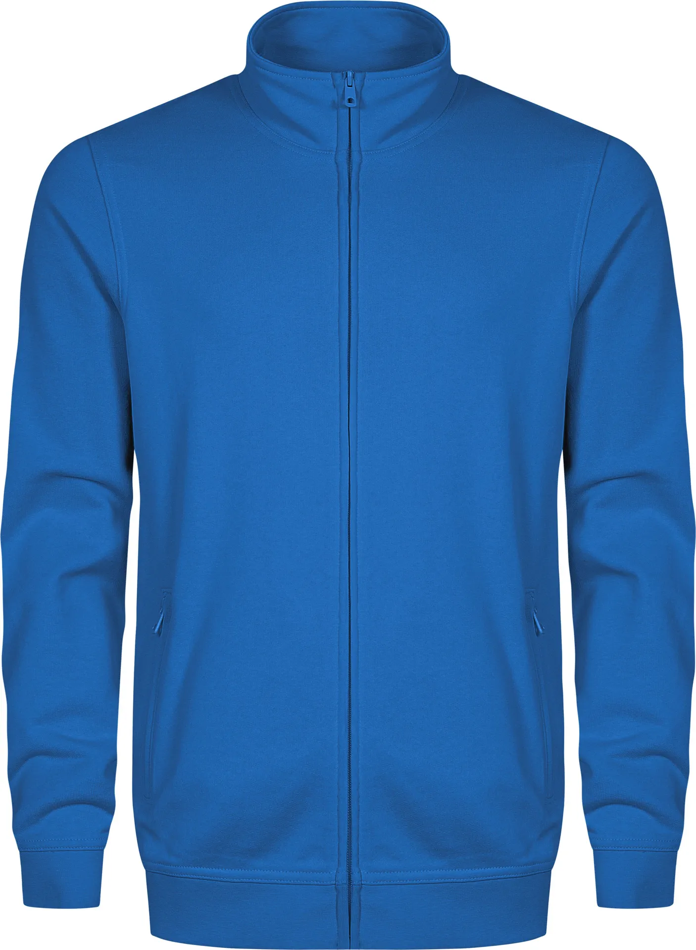 promodoro-5270-mens-sweatjacket-cobaltblue-front-3 Promodoro Men's Sweatjacket