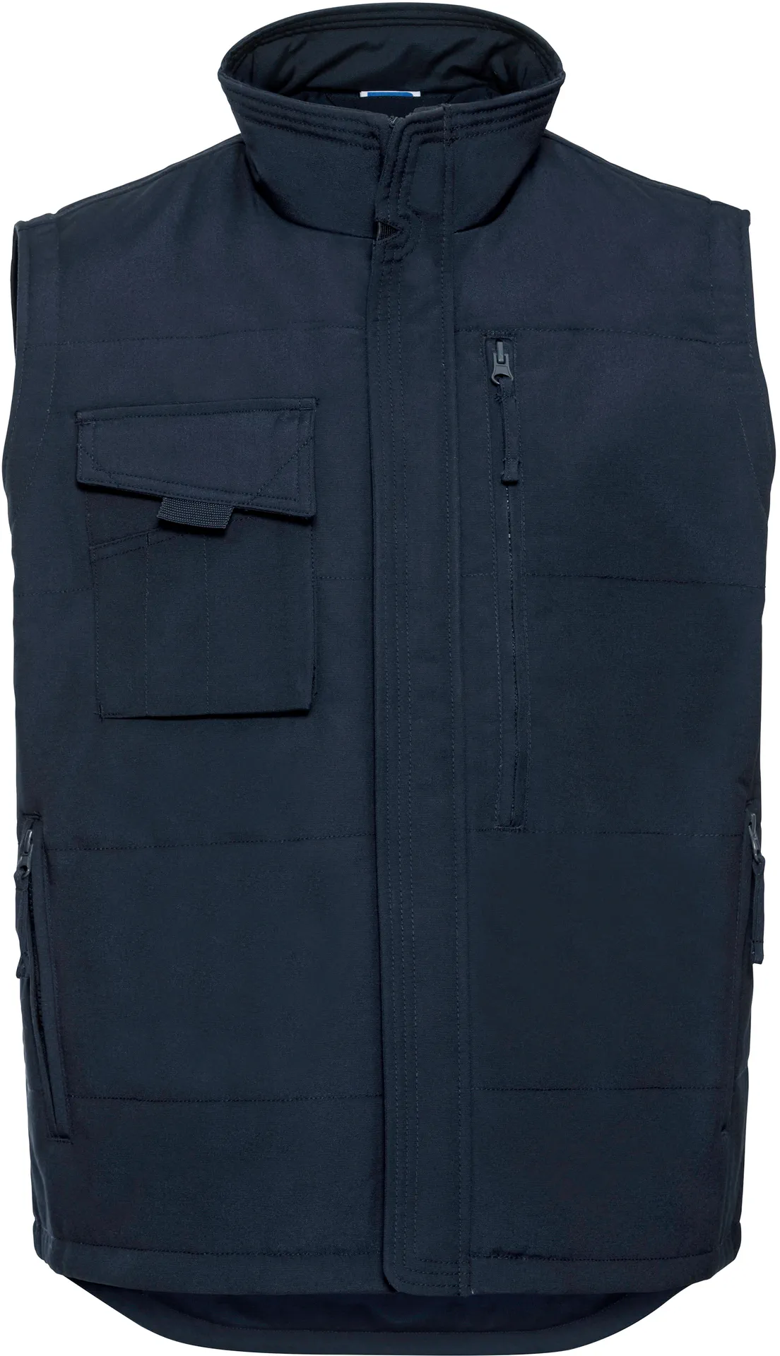 russell-r014m-adults-heavy-duty-gilet-frenchnavy-front-3 Russell Heavy Duty Workwear Gilet