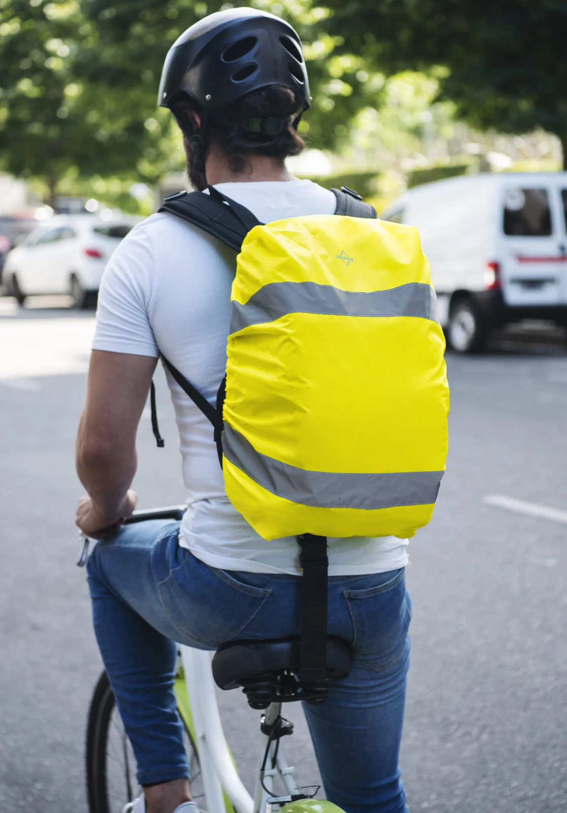 korntex-rh100-reflective-cover-for-backpacks-tilburg-signalyellow-model-2 Korntex Rucksacküberzug Tilburg
