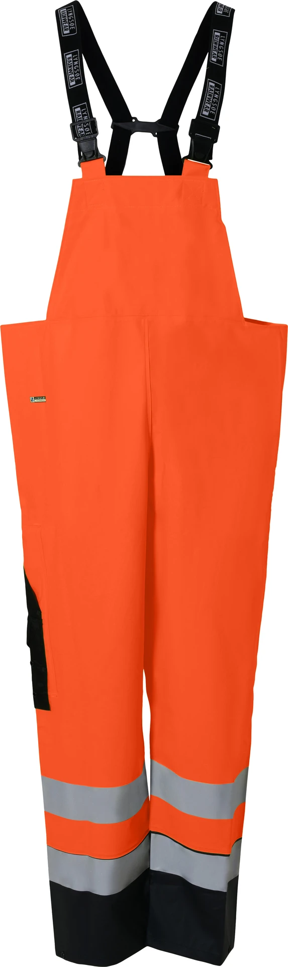 lyngsoe-fr-lr3059-flammhemmende-hi-vis-regenlatzhose-leuchtorange-navy-front-1 Lyngsøe FR-LR3059 Flammhemmende Hi-Vis Regenlatzhose