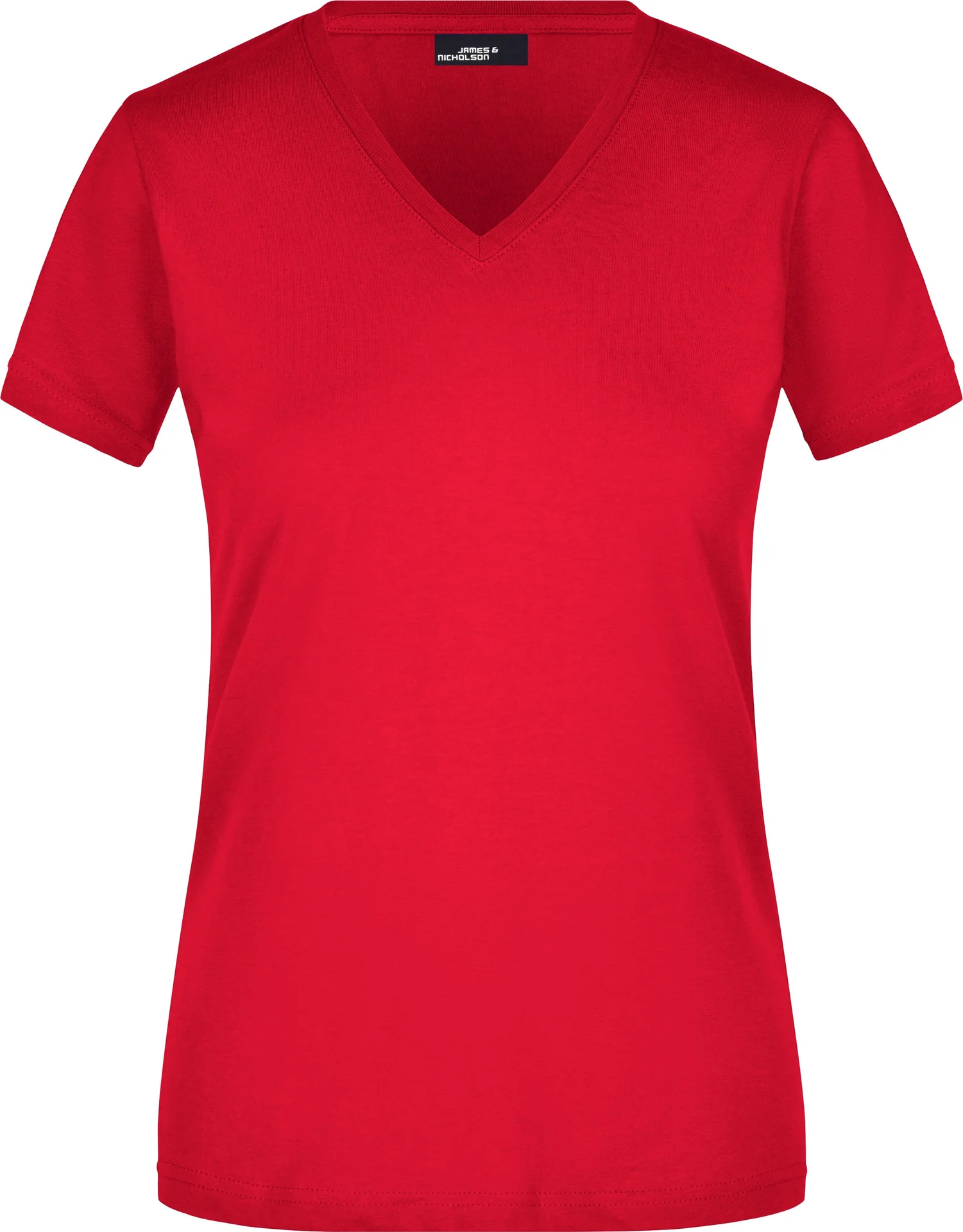 James & Nicholson Ladies Slim Fit V-T