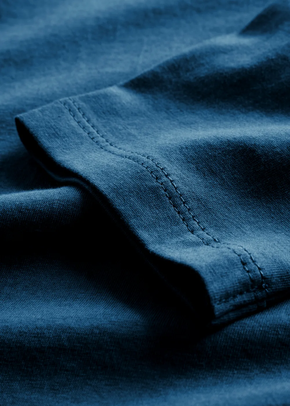 promodoro-1560-womens-v-neck-t-shirt-long-sleeve-petrol-detail-8 Promodoro Women´s V-Neck T-Shirt Long Sleeve