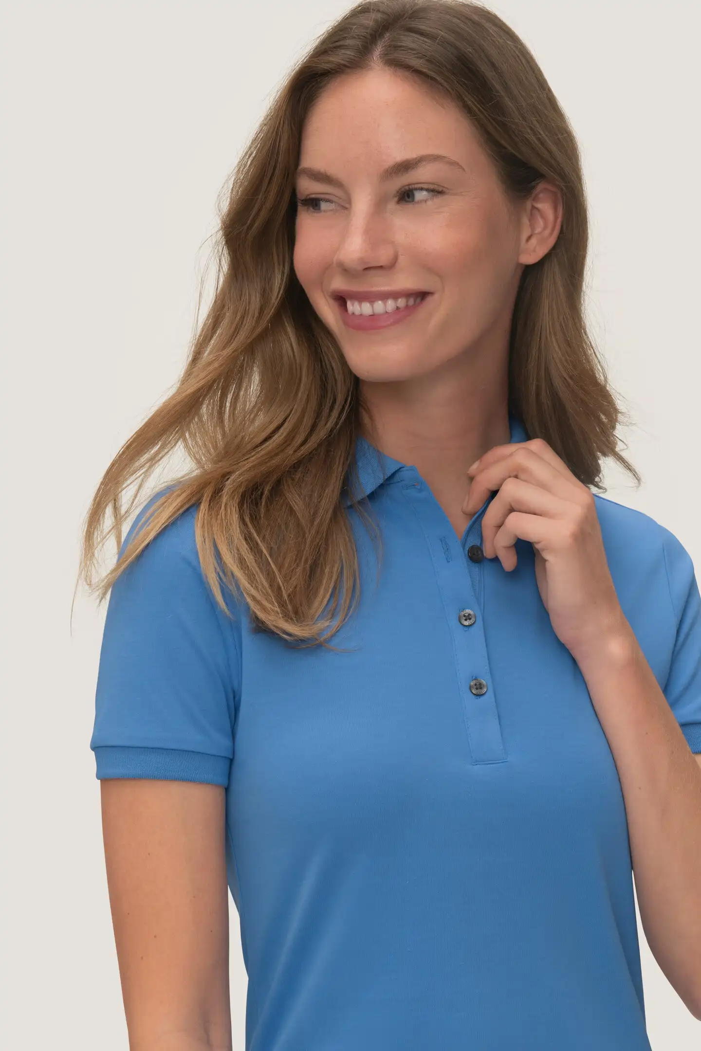 HAKRO Women-Poloshirt 214 Cotton-Tec