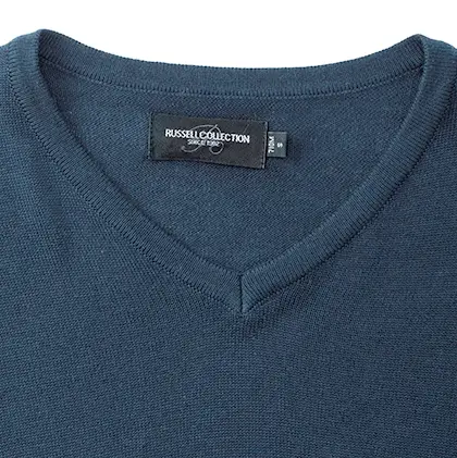 Russell Men's V-Neck Knitted Pullover Russell Men's V-Neck Knitted Pullover