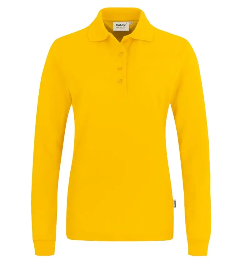 HAKRO Women-Longsleeve-Poloshirt 215 Mikralinar®