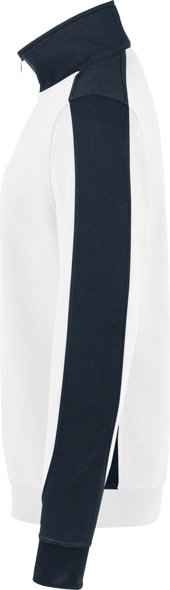 HAKRO Zip-Sweatshirt 476 Contrast Mikralinar®