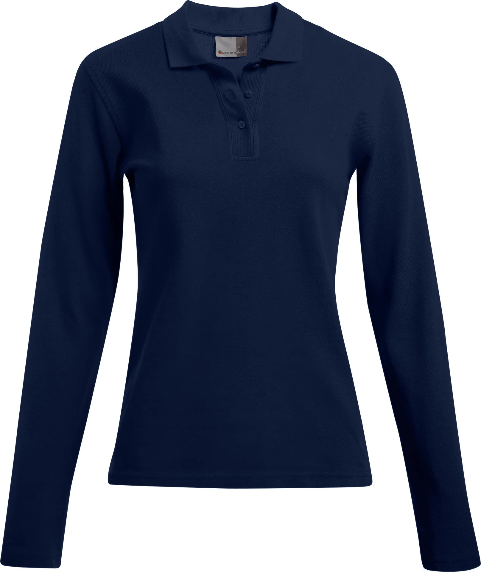 promodoro-4605-womens-heavy-polo-long-sleeve-navy-front-3 Promodoro Women's Heavy Polo Longsleeve