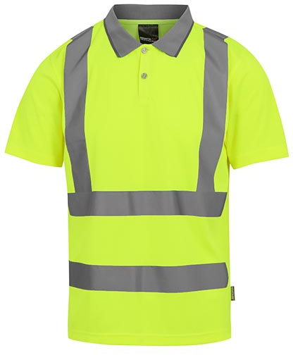 regatta-trs271-pro-contract-hi-vis-polo-signalyellow-front-2 Regatta Pro Contract Hi-Vis Polo