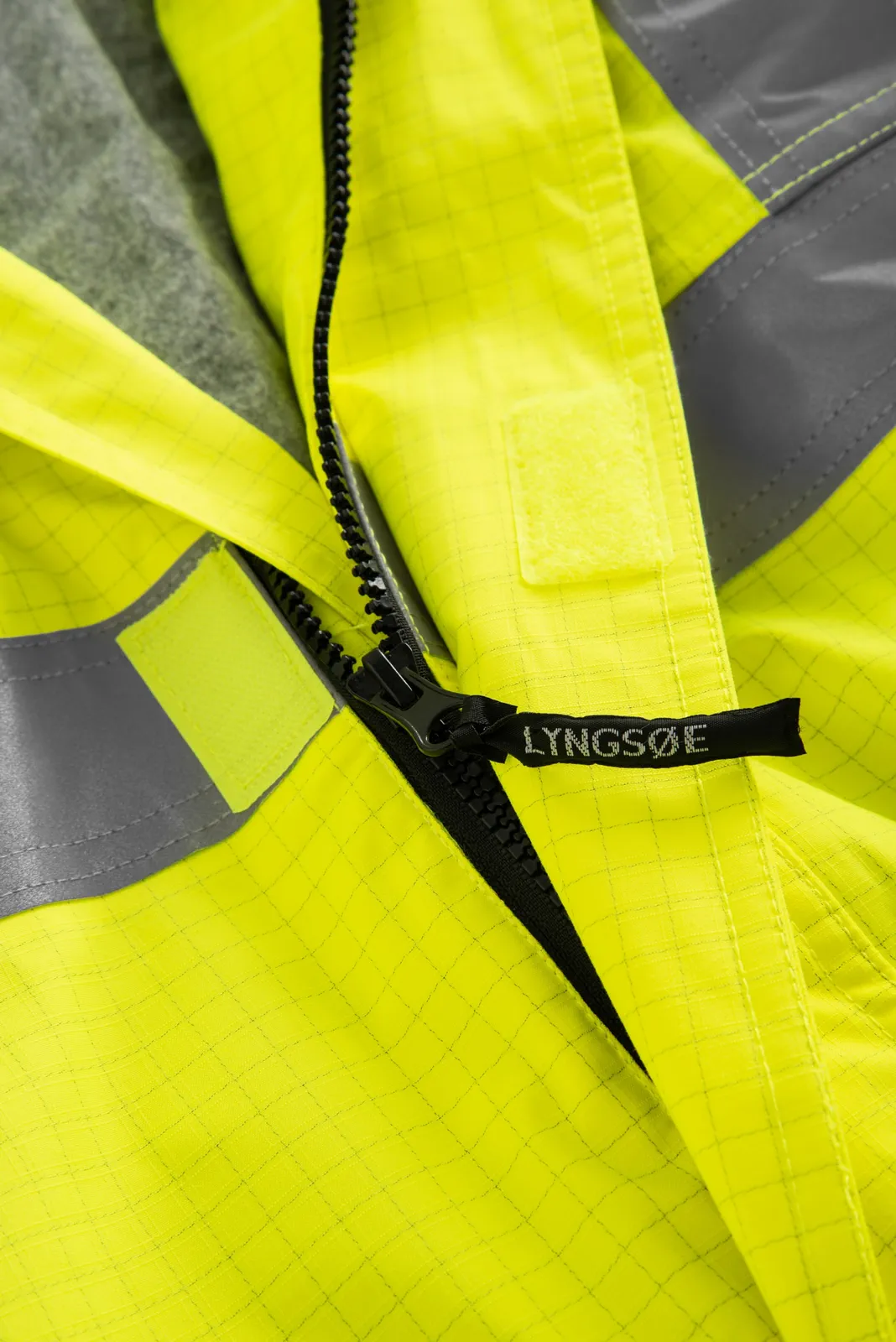 lyngsoe-arc-lr17055-multinorm-hi-vis-jacke-mit-innenfutter-leuchtgelb-detail-6 Lyngsøe ARC-LR17055 Multinorm Hi-Vis Jacke mit Innenfutter