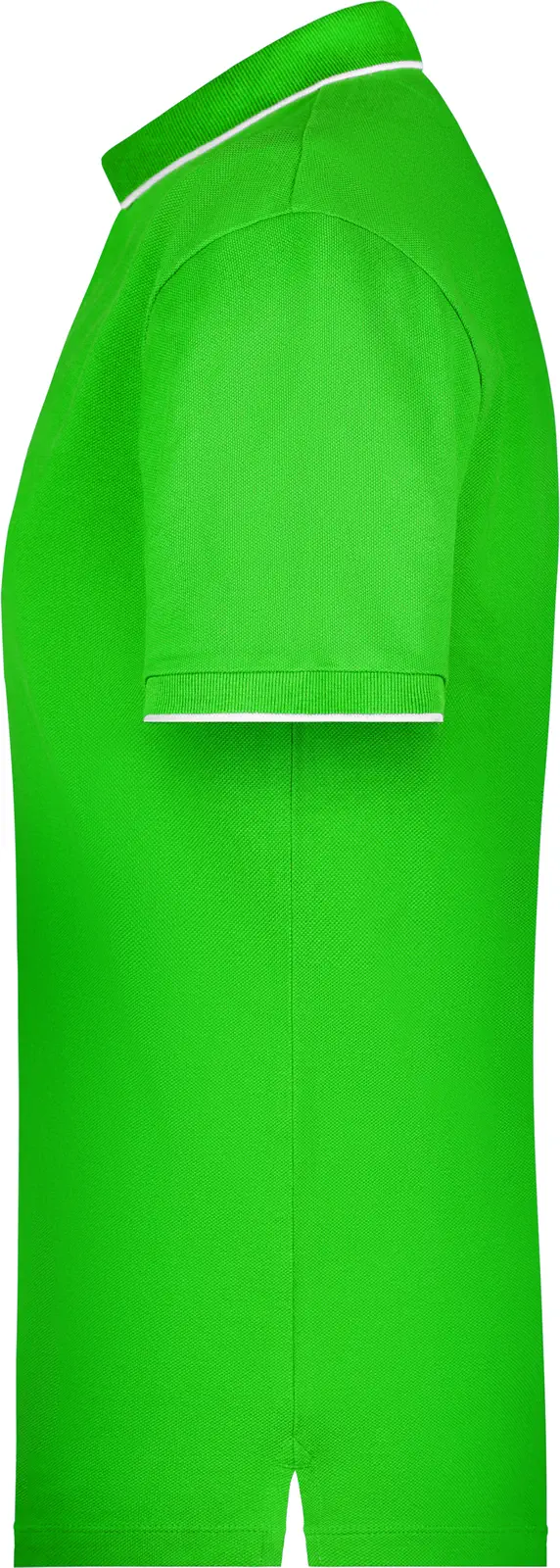 jn728-mens-poloshirt-stripe-frog-white-left-4 James & Nicholson Men's Polo Stripe