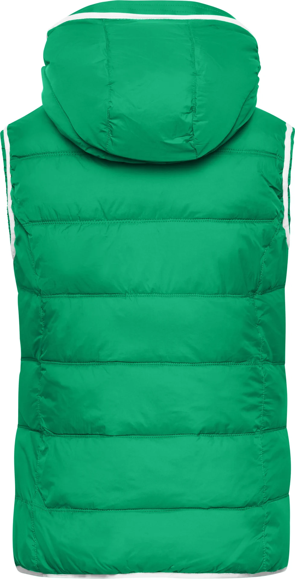 jn1075-ladies-maritime-vest-irishgreen-white-back-5 James & Nicholson Ladies Maritime Vest