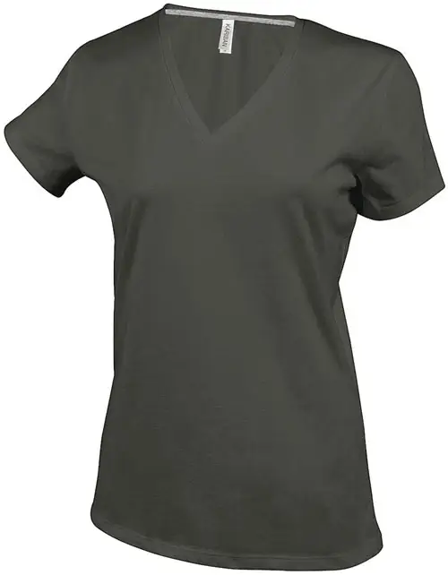 Kariban Damen V-Neck T-Shirt