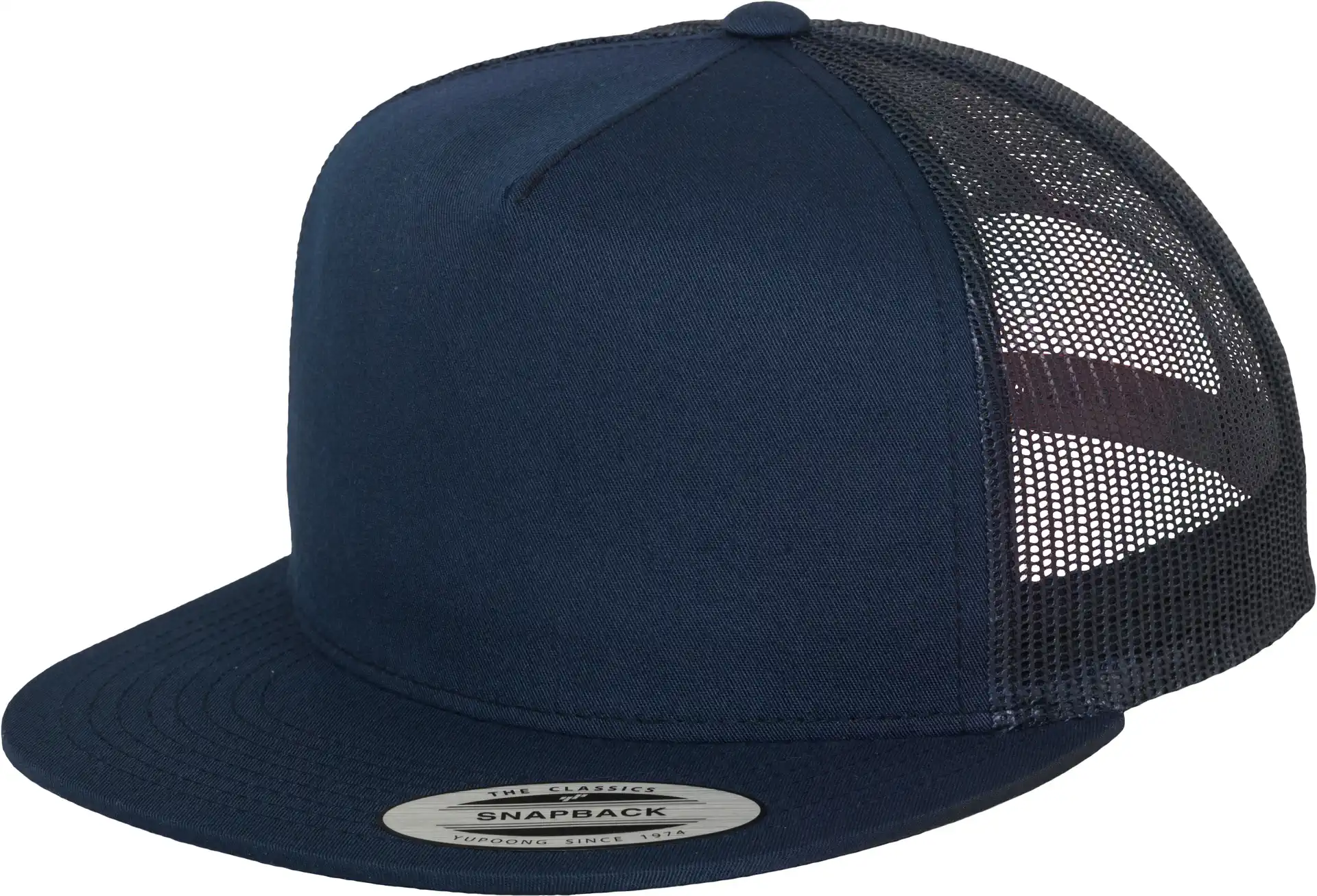 flexfit-6006-classic-trucker-navy-front-1 FLEXFIT Classic Trucker