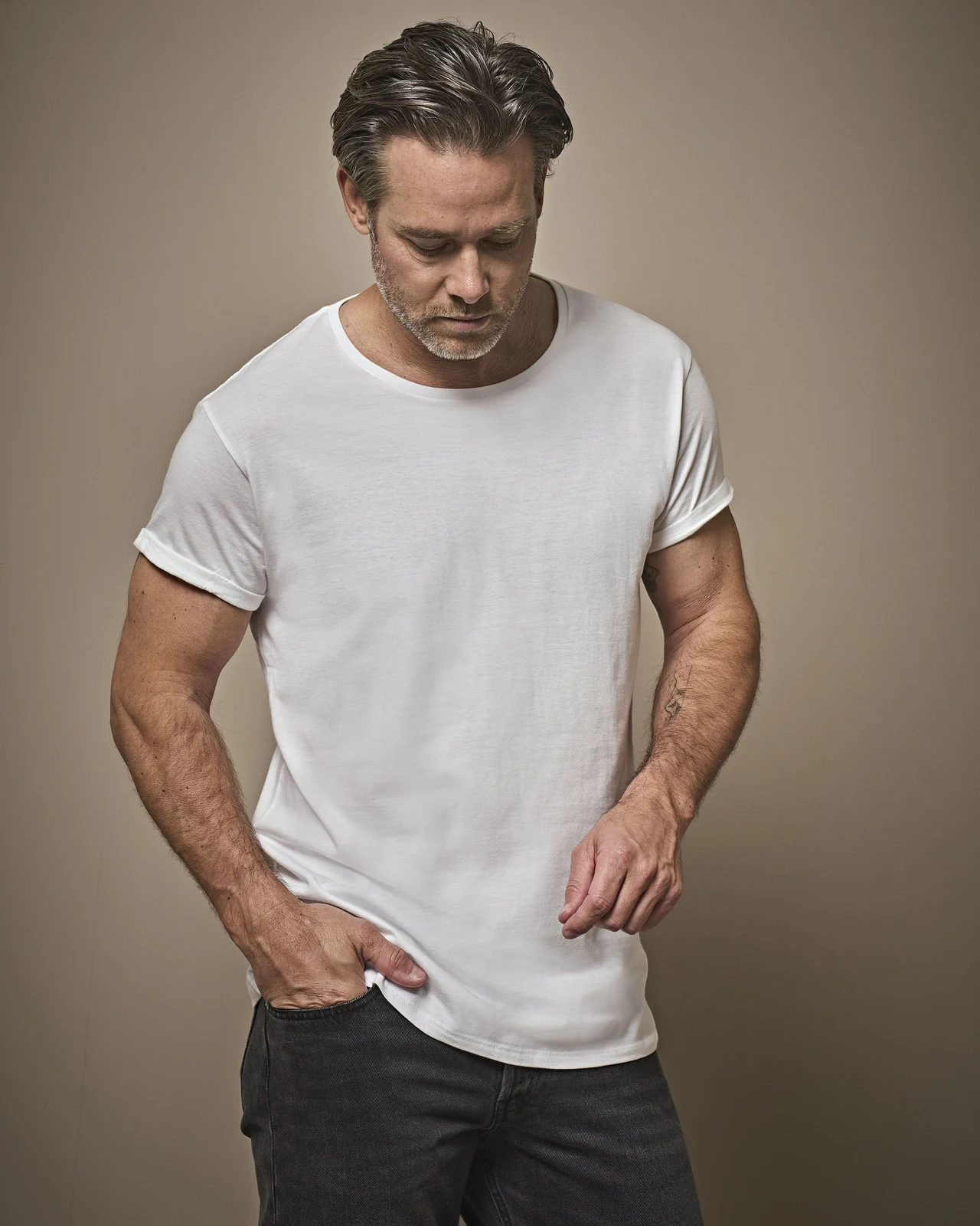 Tee Jays Men's Roll-Up Tee