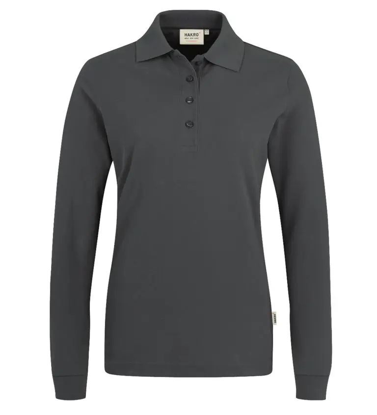 HAKRO Women-Longsleeve-Poloshirt 215 Mikralinar®