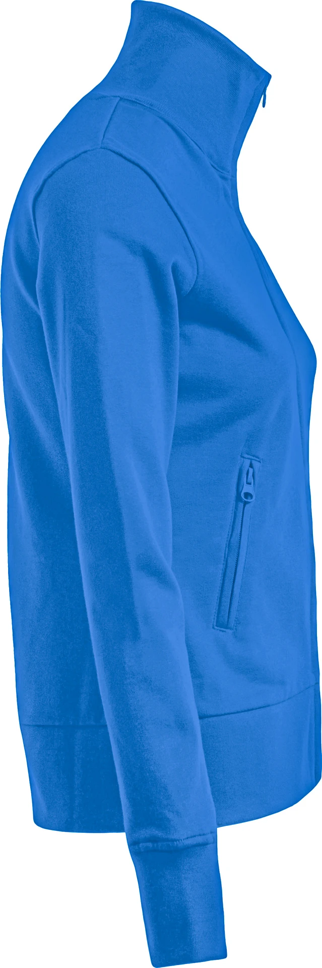 promodoro-5295-womens-jacket-stand-up-collar-royal-side-5 Promodoro Women's Jacket Stand-Up Collar