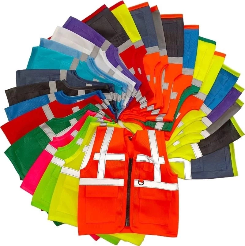 yoko-hvw801-multi-functional-executive-waistcoat-hi-vis-orange-detail-3 YOKO Multi-Functional Executive Waistcoat