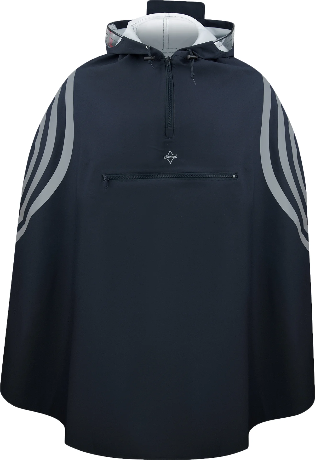 korntex-kxrnp-super-premium-rain-poncho-rotterdam-navy-front-2 Korntex Regenponcho Rotterdam