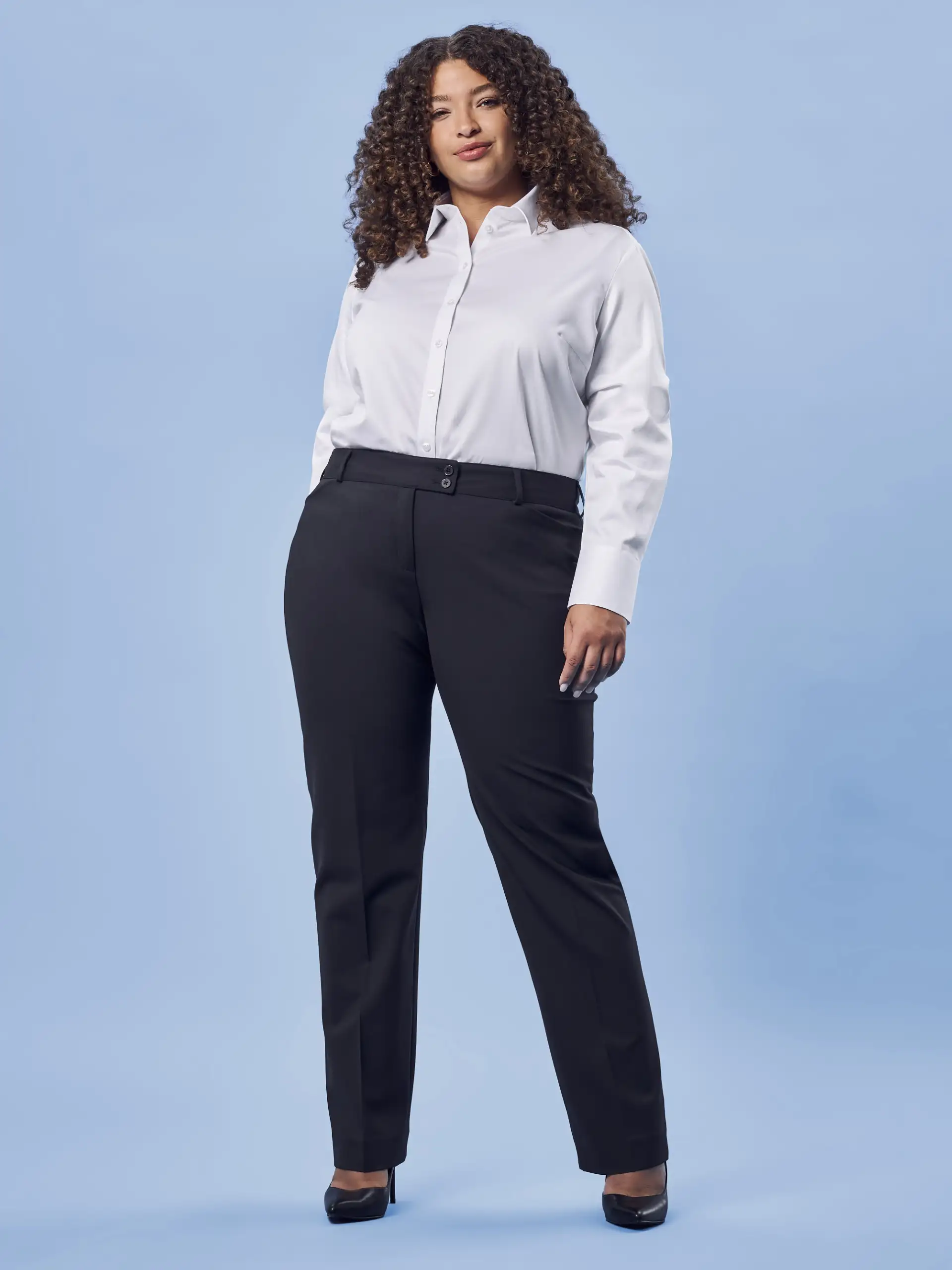 greiff-1352-damen-hose-rf-premium_marine-model-1 GREIFF Damen Hose PREMIUM Regular Fit