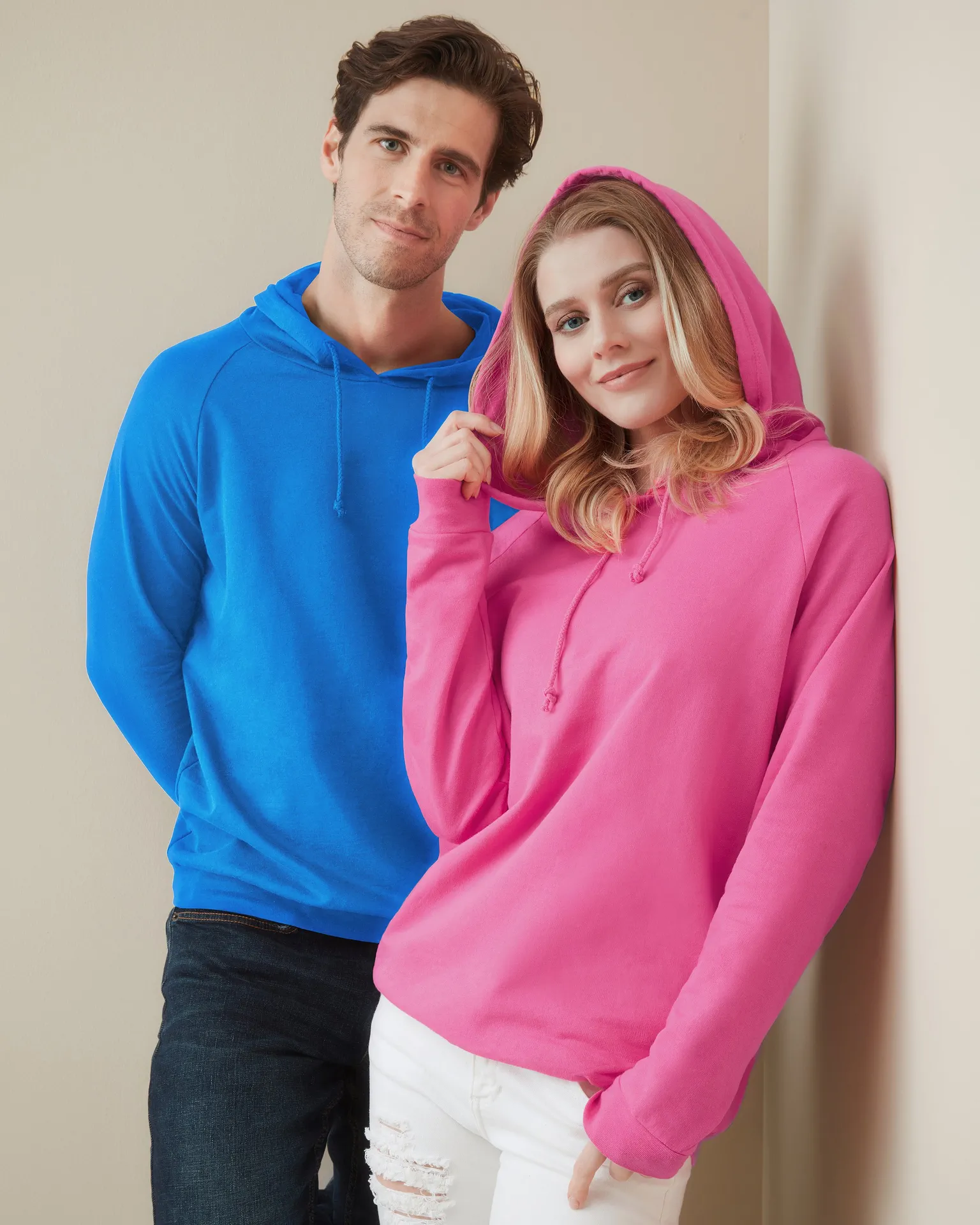 stedman-st4200-unisex-hoody-brightroyal-model-1 Stedman Unisex Sweat Hoodie Light