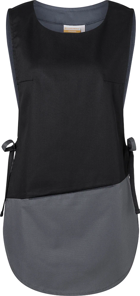 karlowsky-ks17-ueberwurfkasack-bea-black-anthracite-front-3 KARLOWSKY Überwurfkasack Bea